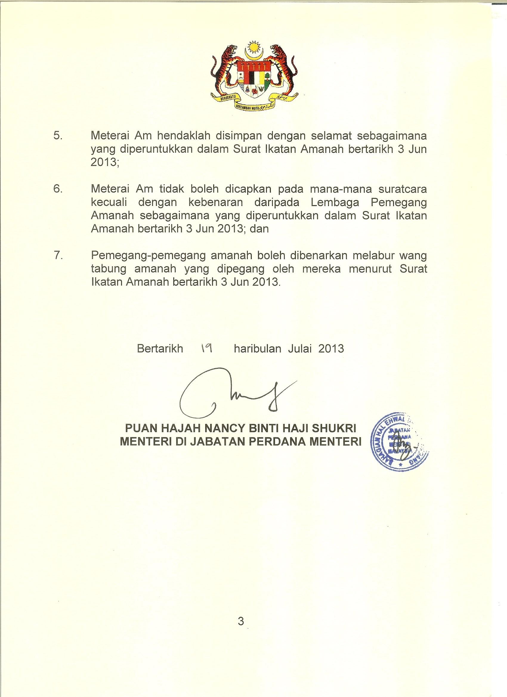 MISA Registration Certificate Page 3